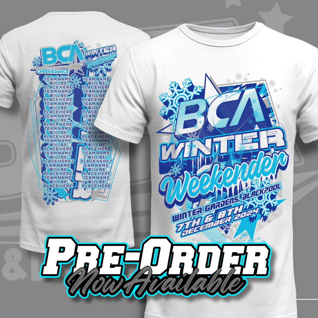 Winter Weekender 2024 Competition T-shirt